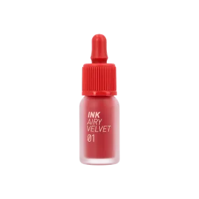 01 Hotspot Red Ink Airy Velvet