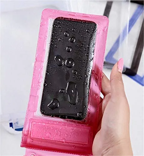 0601 Waterproof Mobile Pouch (6.2 inch , Random Colour)