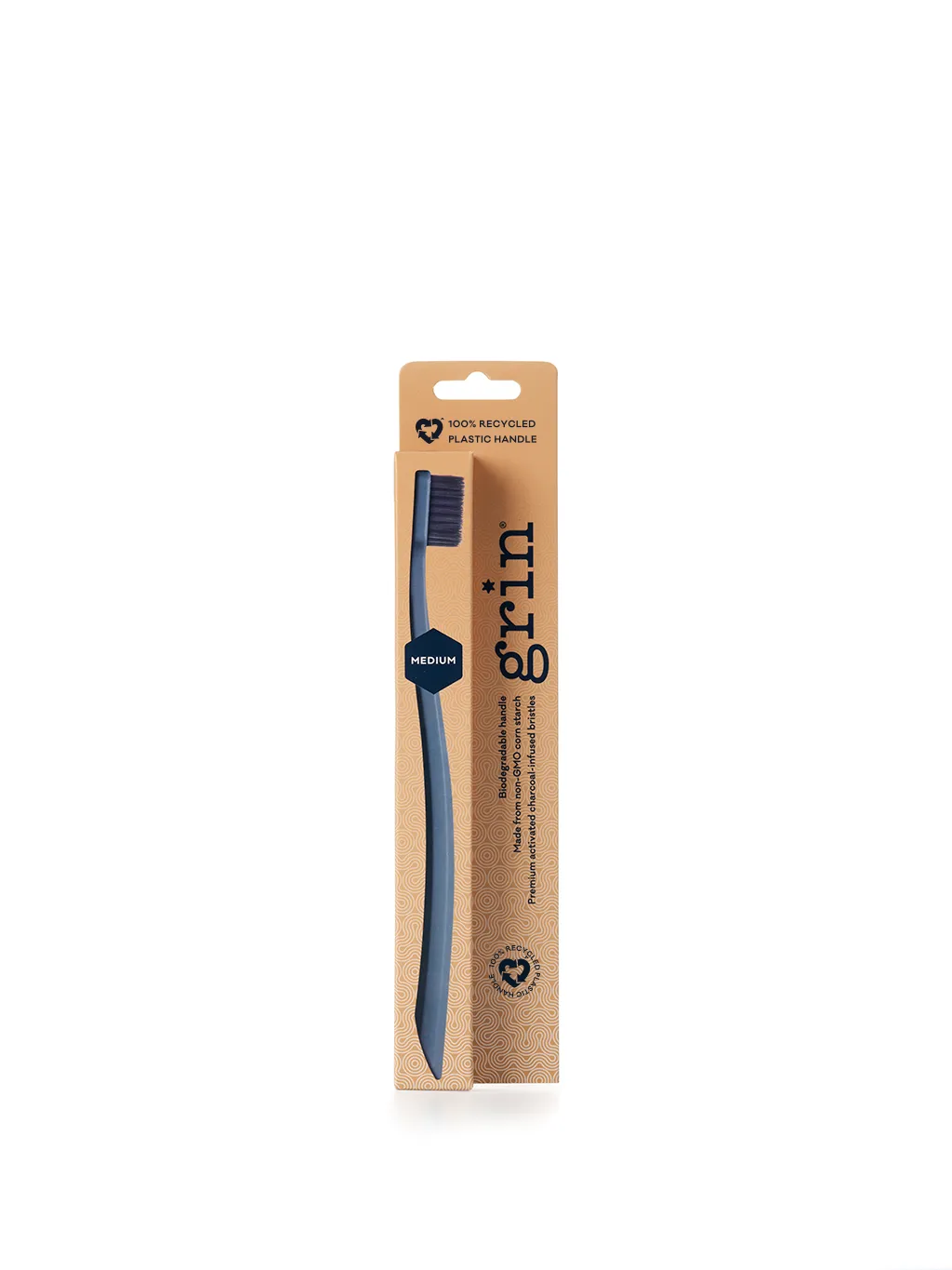 100% Recycled Charcoal-Infused Toothbrush (Single)