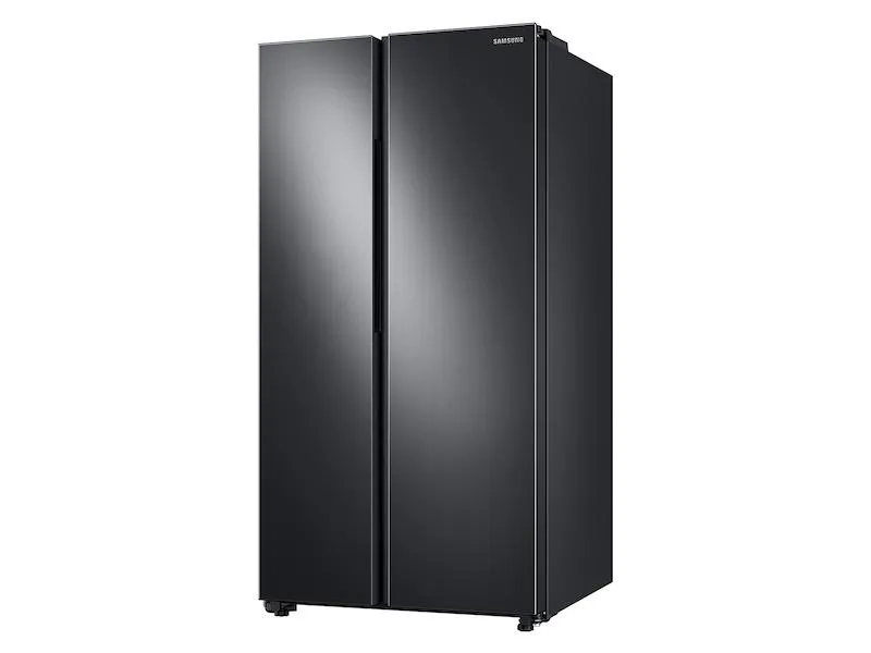 28 cu. ft. Smart Side-by-Side Refrigerator in Black Stainless Steel