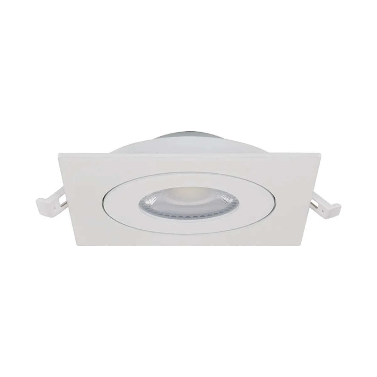 4 Inch Square Gimbal Downlight with Remote Driver, 750 Lumens, 27K|30K|35K|40K|50K