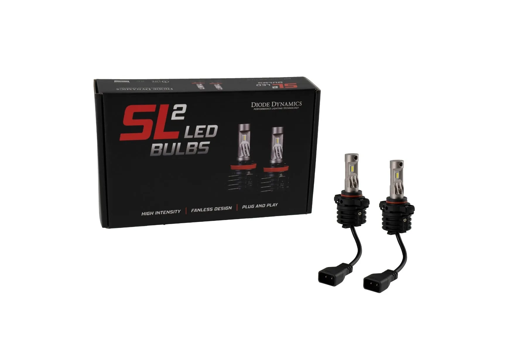 5202/PSX24W White SL2 LED Bulbs Pair Diode Dynamics