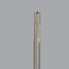 60-240, 0.25" Dia, 0.375" LOC, 0.25" Shank Dia, 3" OAL, Triple Flute Downcut Router Bit