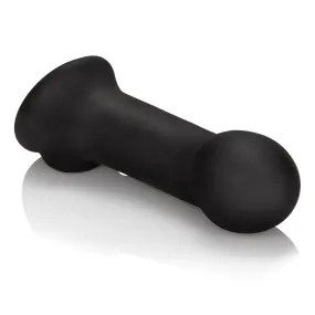 6.5-inch Slugger Black Stretchy Penis Extender Sleeve for Him