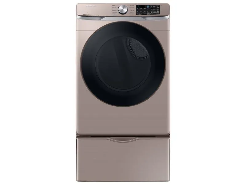 7.5 cu. ft. Smart Electric Dryer with Steam Sanitize  in Champagne