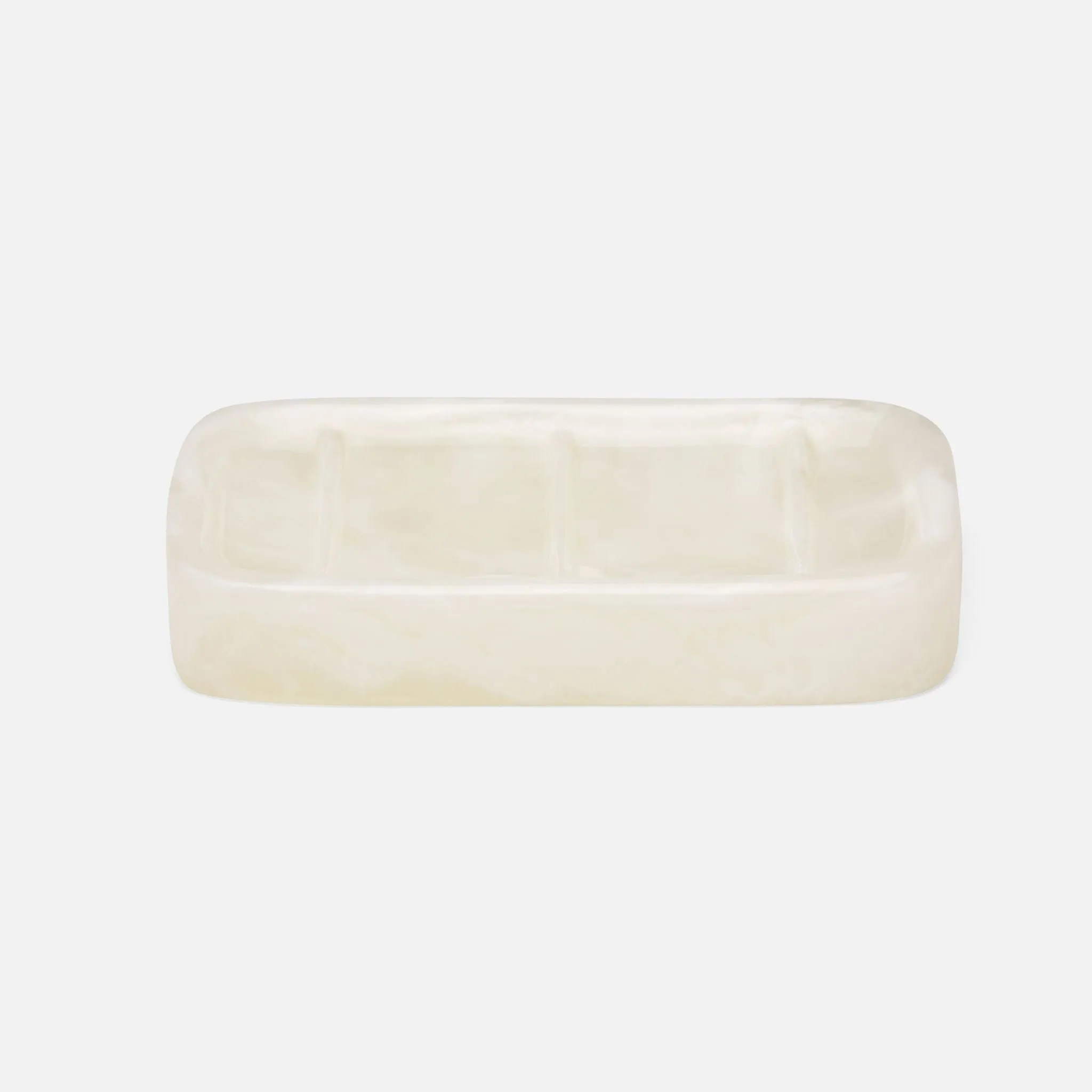 Abiko Collection Bath Accessories, Pearl White