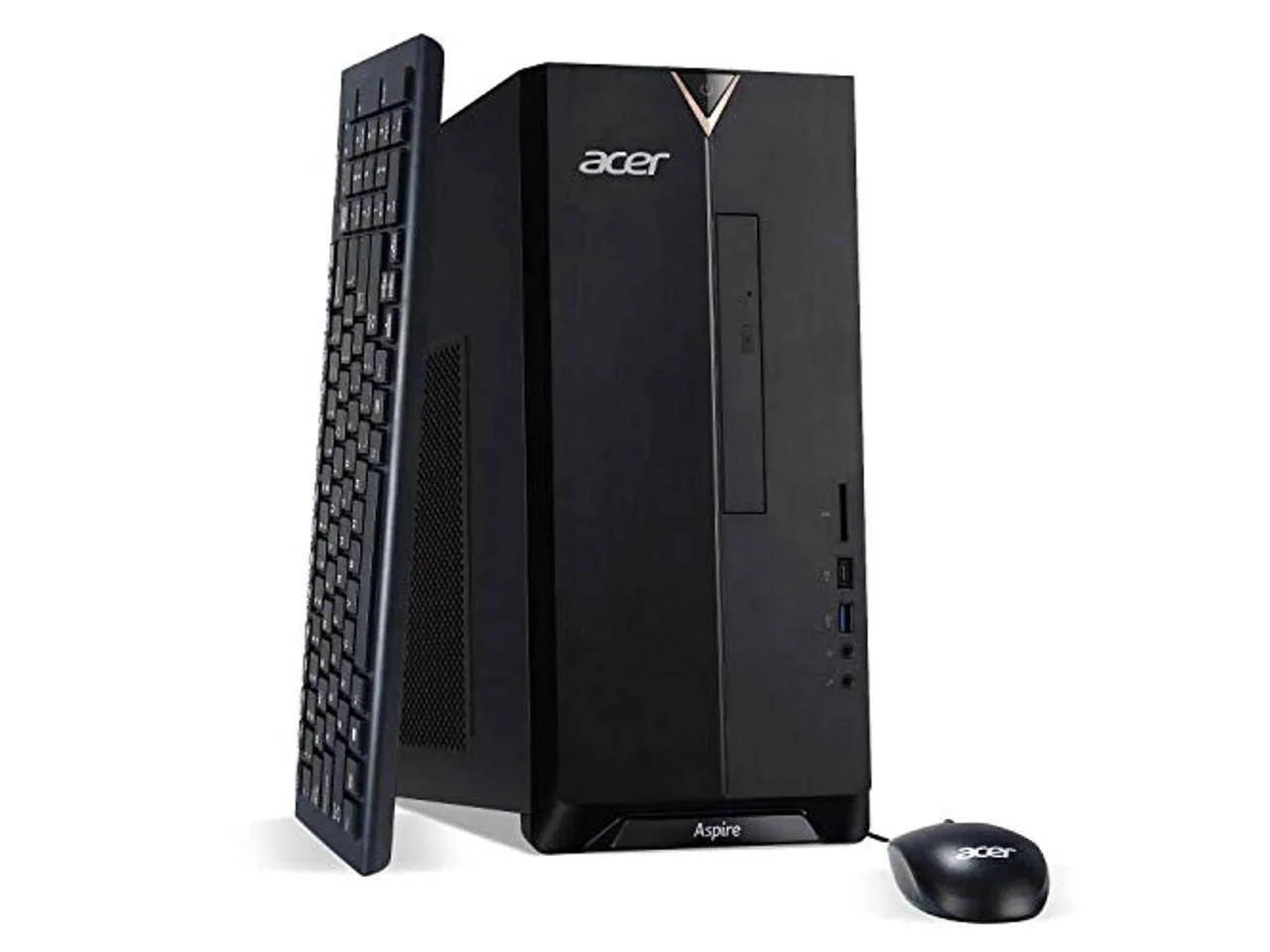 Acer Aspire TC-895-UA91 Desktop - Intel Core i3-10100 3.6GHz - 8GB RAM - 512GB NVMe SSD - DVD-RW - WiFi   Bluetooth - Windows 10 Home