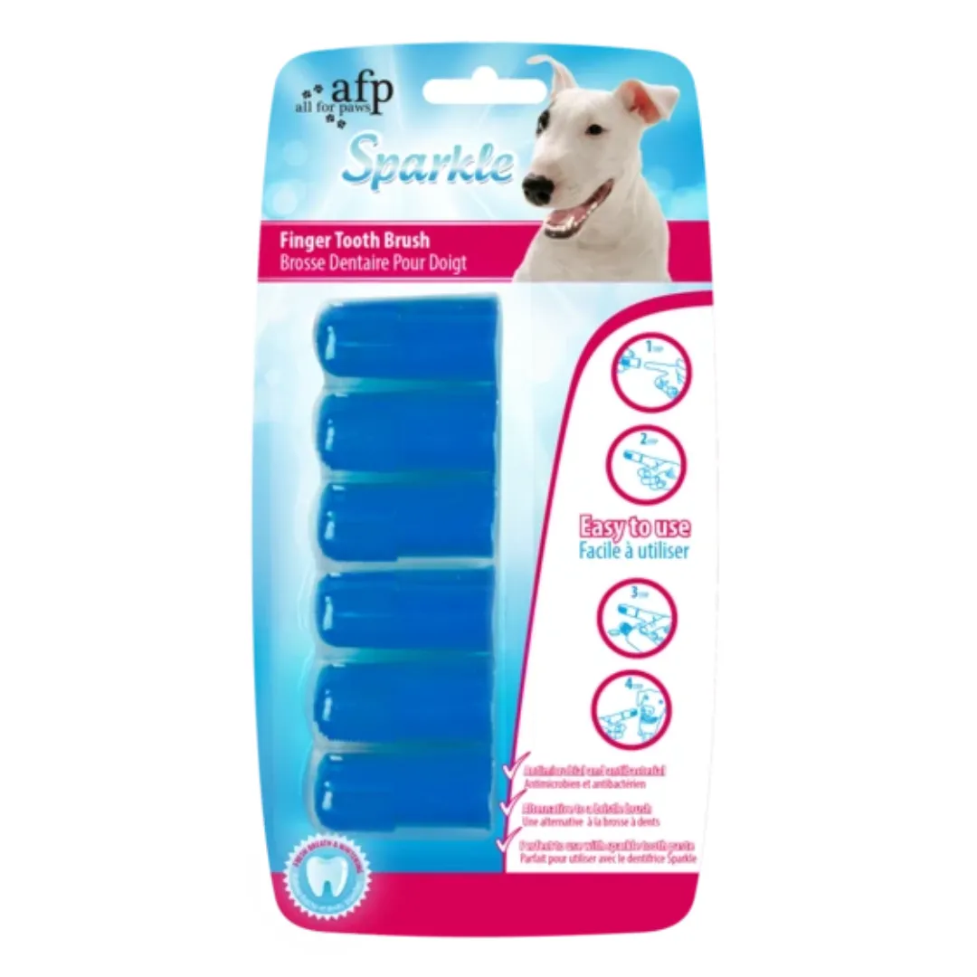 AFP Sparkles Finger Toothbrushes (6pcs)