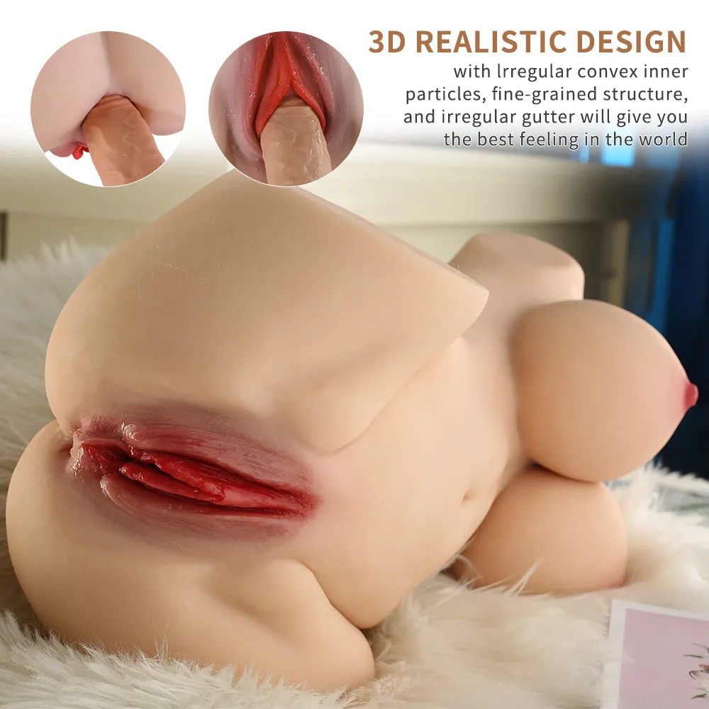 Amanda: 15.87lb Sex Doll Torso for Men with Lifelike Design