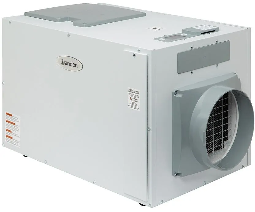 Anden Industrial Dehumidifier, 130 Pints/Day