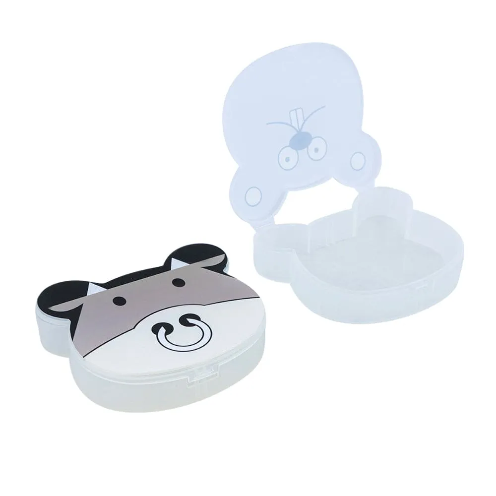 Animal Face Multicolour 2 Pk Mini Storage Box