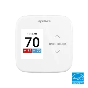 AprilAire S86WMUPR Programmable Wi-Fi Thermostat - Multi-Stage Universal with IAQ Control