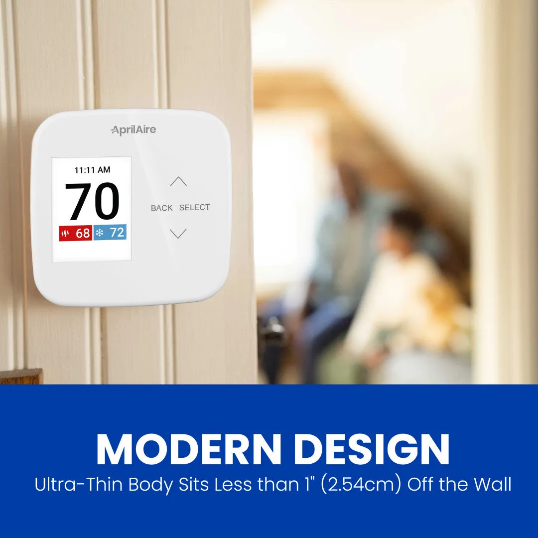 AprilAire S86WMUPR Programmable Wi-Fi Thermostat - Multi-Stage Universal with IAQ Control