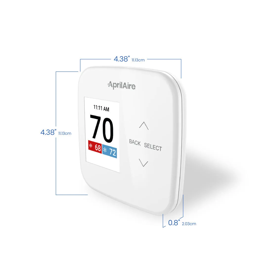 AprilAire S86WMUPR Programmable Wi-Fi Thermostat - Multi-Stage Universal with IAQ Control