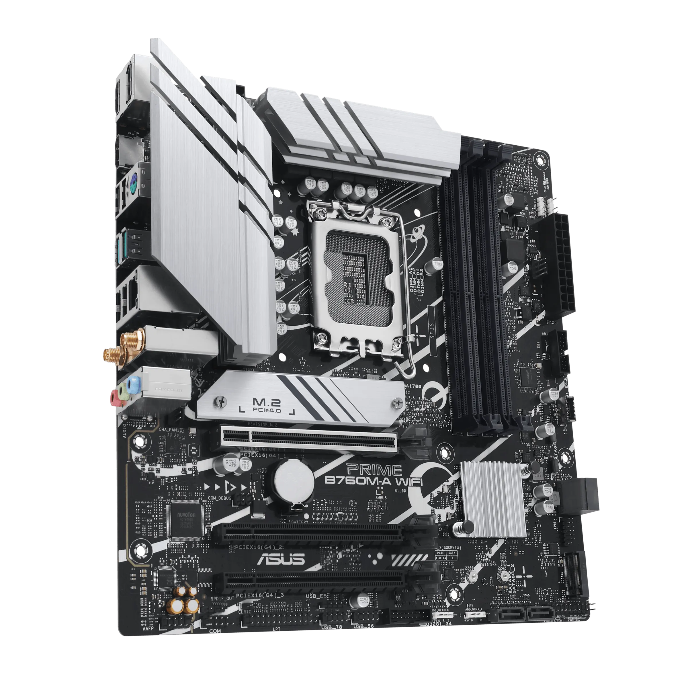 ASUS PRIME B760M-A WIFI DDR5,LGA 1700 mATX Motherboard