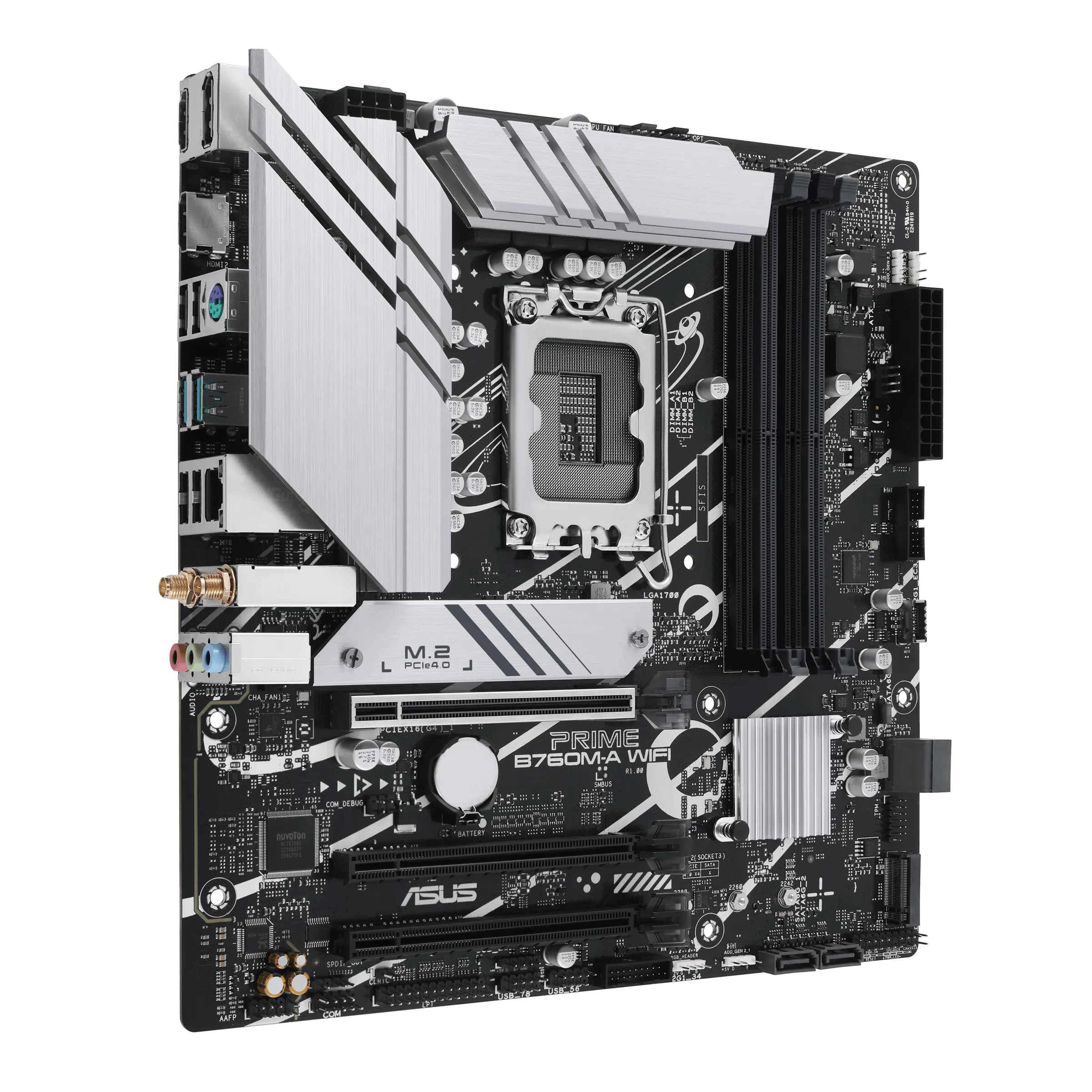 ASUS PRIME B760M-A WIFI DDR5,LGA 1700 mATX Motherboard