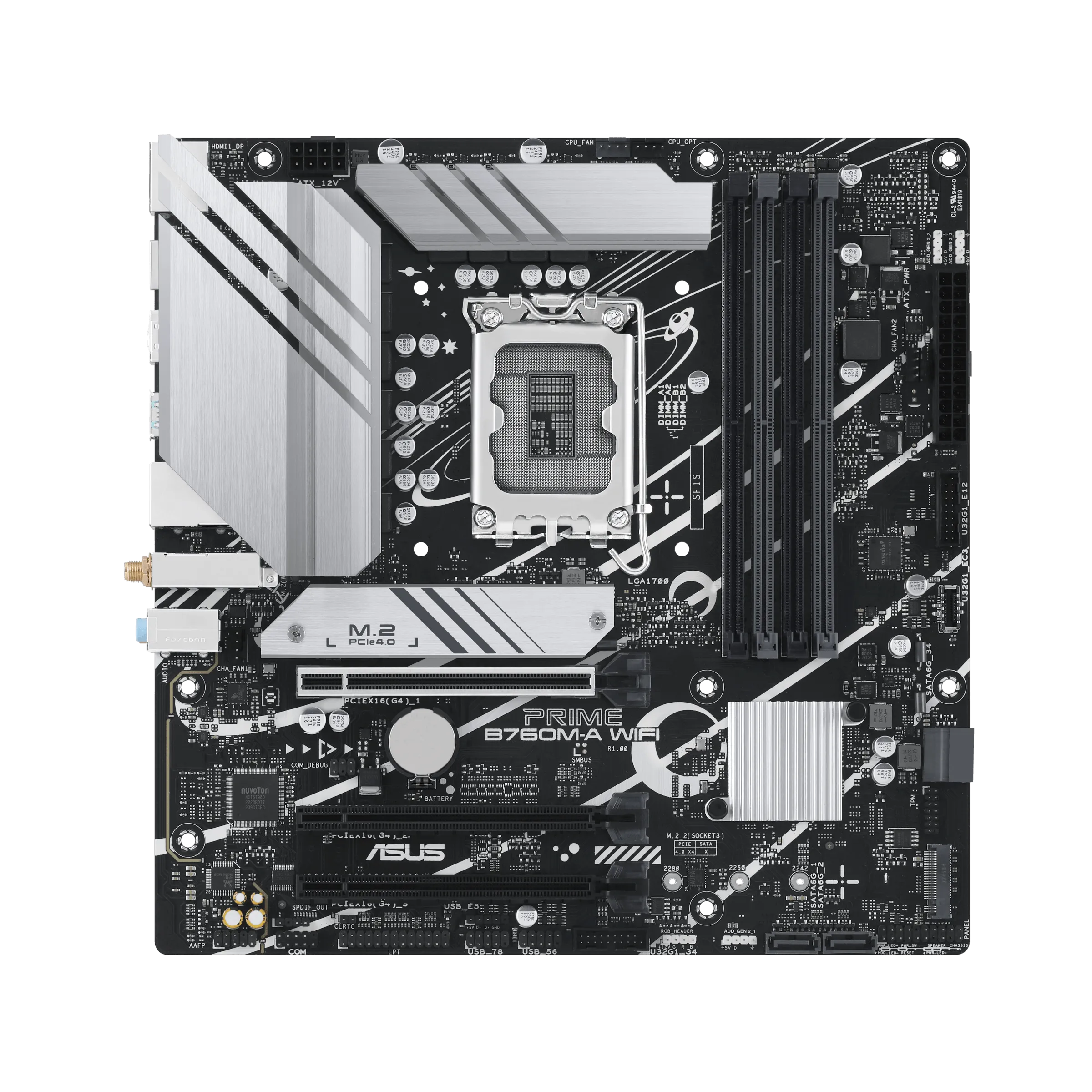 ASUS PRIME B760M-A WIFI DDR5,LGA 1700 mATX Motherboard