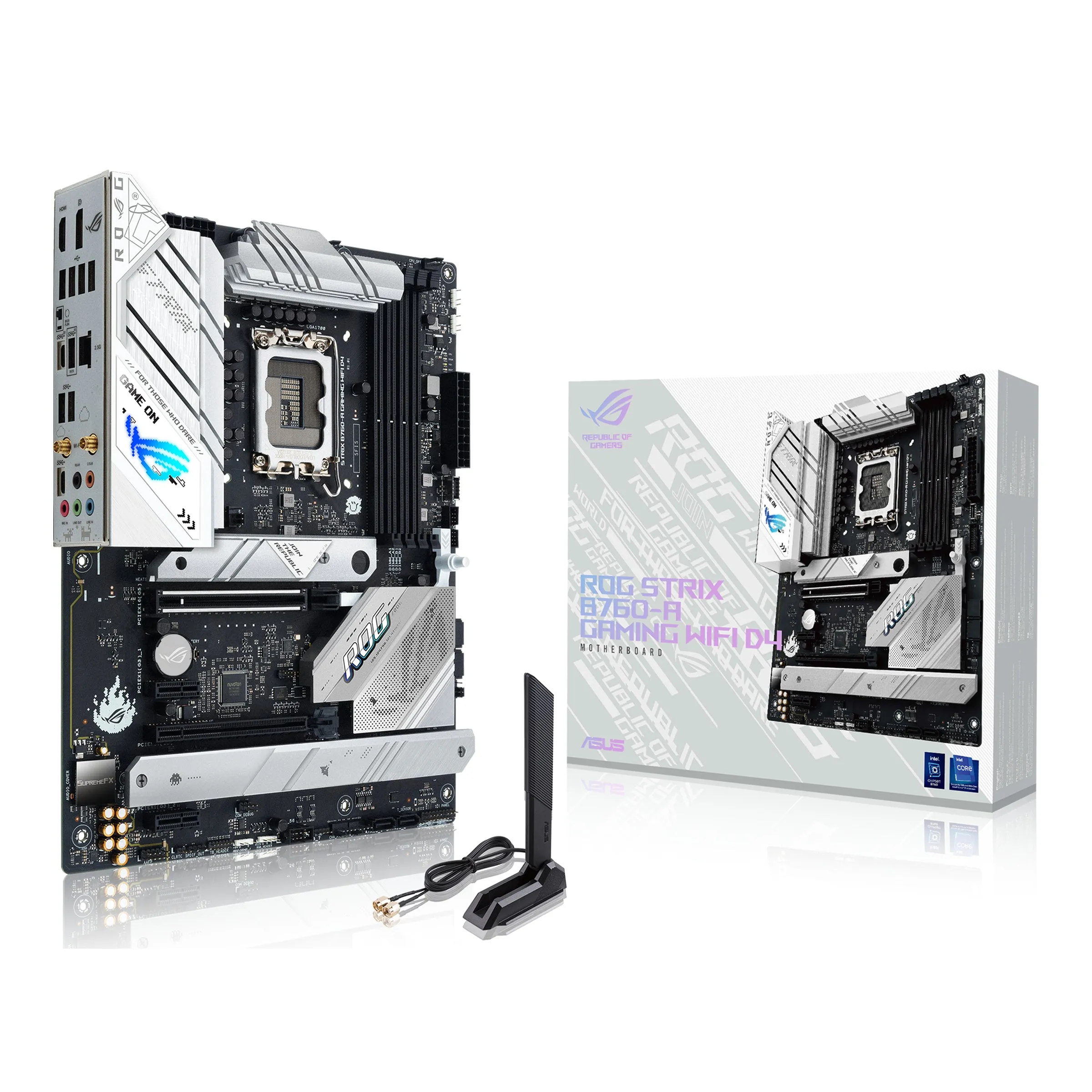 Asus Rog Strix B760-A Gaming Wifi D4 - Motherboard - Atx - Lga1700 Socket - B760