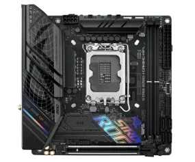 ASUS ROG STRIX B760-I GAMING WIFI Intel LGA1700 Mini-ITX Motherboard 64GB,2xDDR5,1xPCIe 5.0 x16, 2xM.2,4 xSATA,2.5Gb Ethernet,Wi-Fi 6E