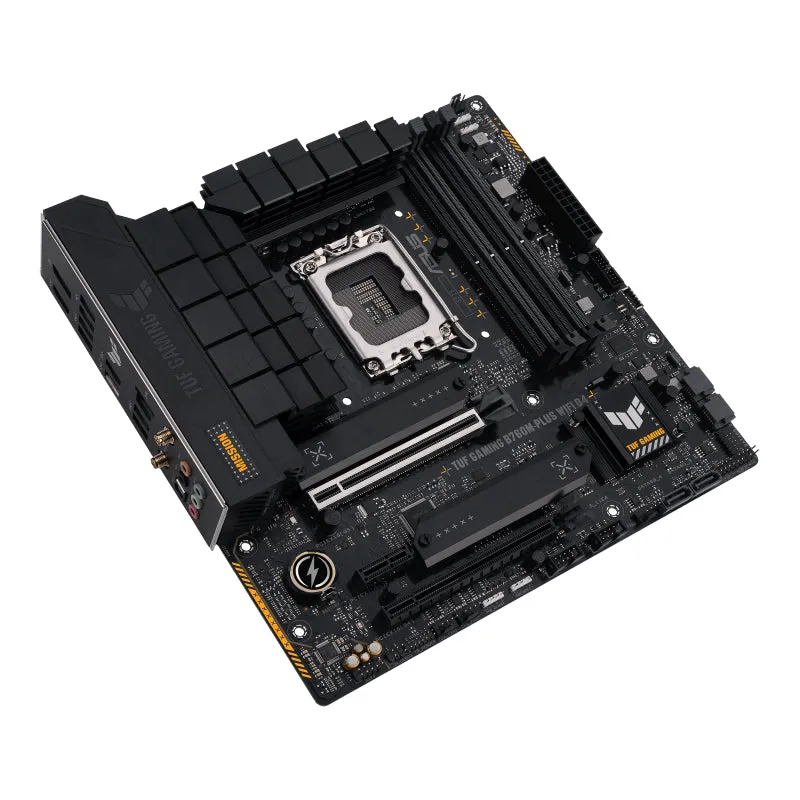 Asus Tuf Gaming B760m-Plus Wifi D4 - Motherboard - Micro Atx - Lga1700 Socket - B760 Chipset - Usb 3.2 Gen 1, Usb 3.2 Ge