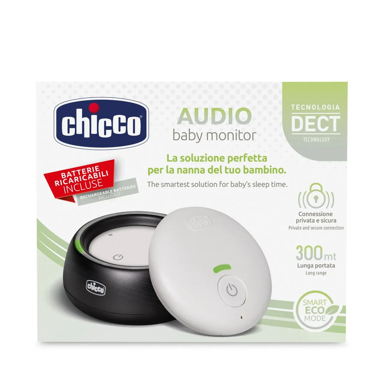 Audio Baby Monitor Dect Chicco White