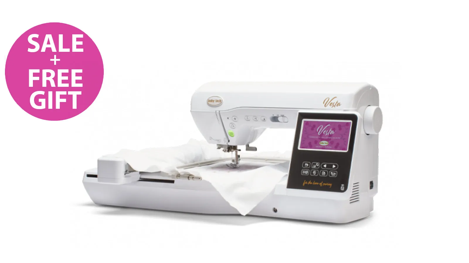 Baby Lock Vesta Embroidery & Sewing Machine