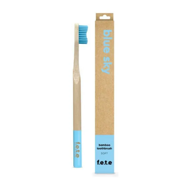 Bamboo colourful toothbrush (adult)