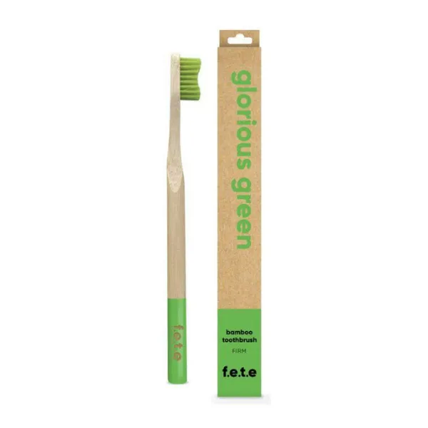 Bamboo colourful toothbrush (adult)