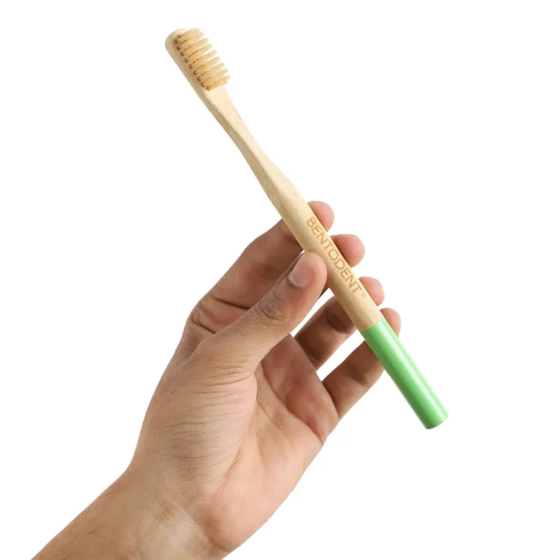 Bentodent Eco Brush Bamboo Toothbrush (non - charcoal) - Ultra Soft