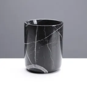 Black Marble Toothbrush Holder