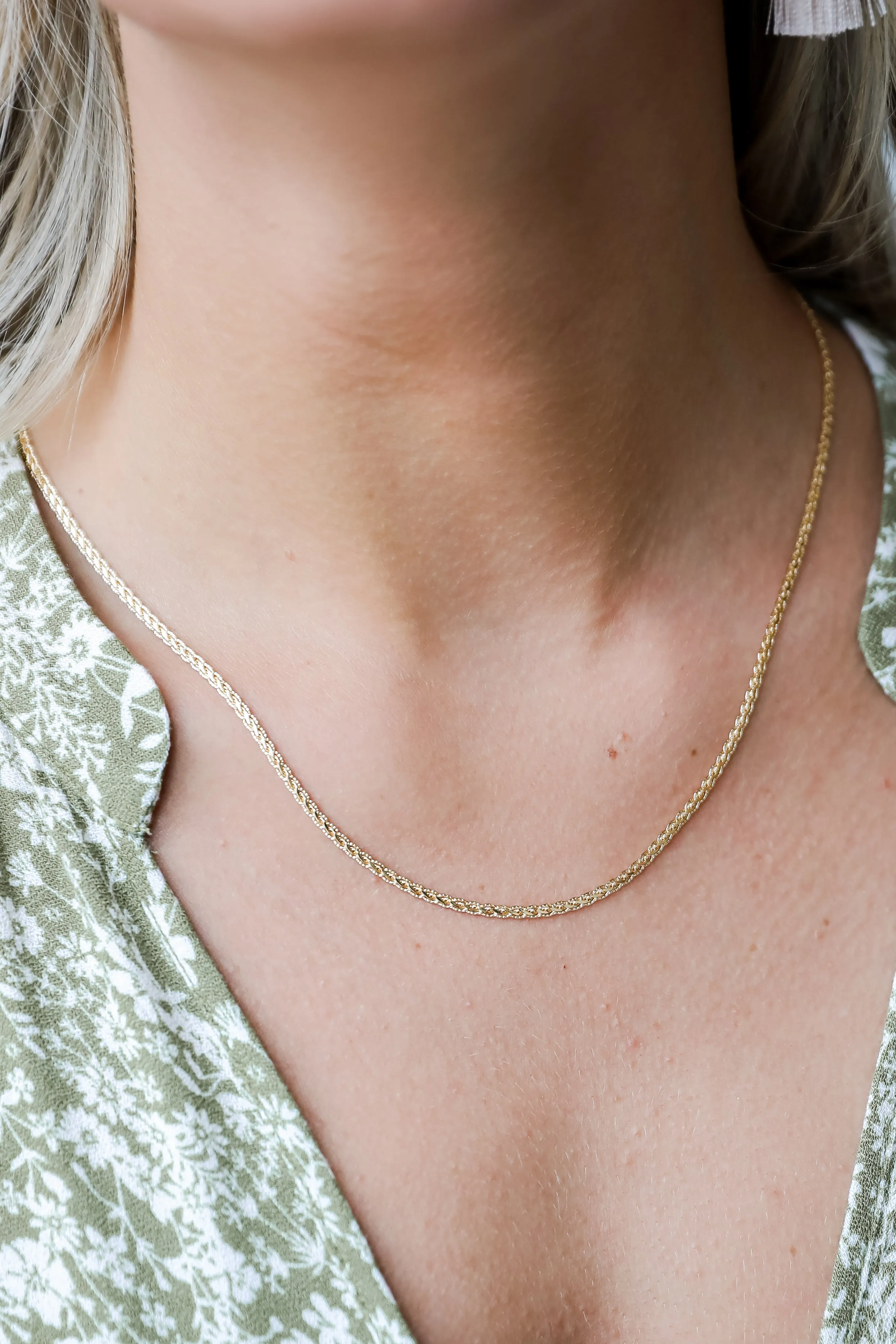 Blaire Gold Chain Necklace