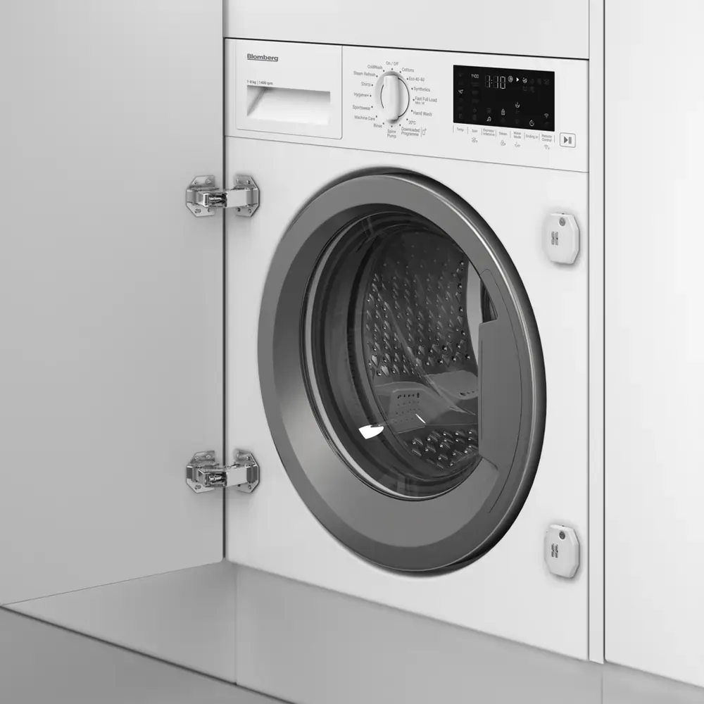 Blomberg LWI284420 8kg 1400 Spin Wi-Fi Connected Integrated RecycledTub Washing Machine