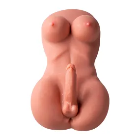 Bobbie: 16.09lb Lifelike Trans Man Woman Torso Doll