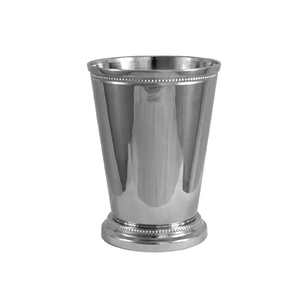 Brass Julep Cup Pen Holder, Silver Plated