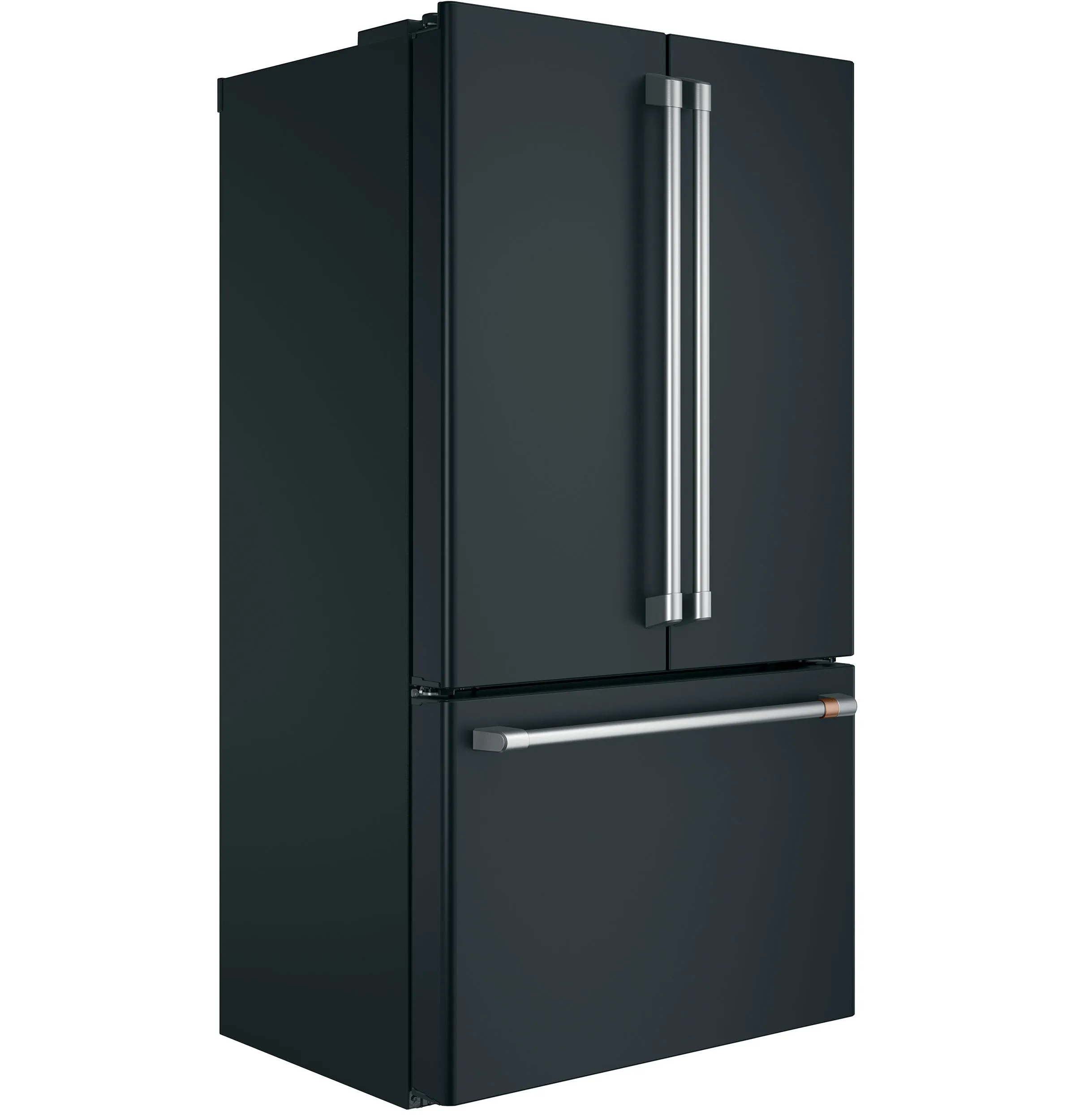 Café Matte Black 36" Counter-Depth French-Door Refrigerator (23.1 Cu. Ft.) - CWE23SP3MD1