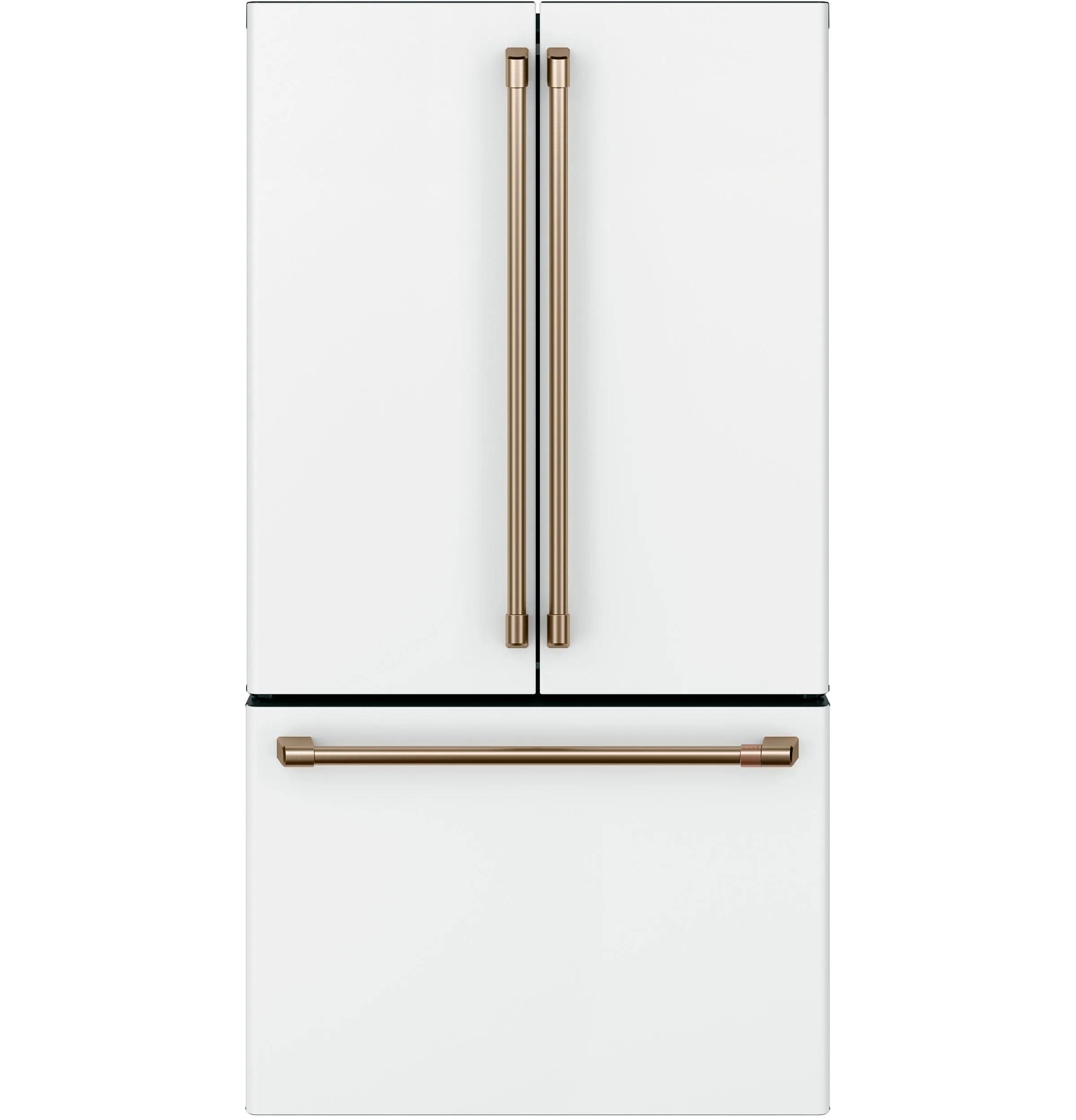 Café Matte White 36" Counter-Depth French-Door Refrigerator (23.1 Cu. Ft.) - CWE23SP4MW2