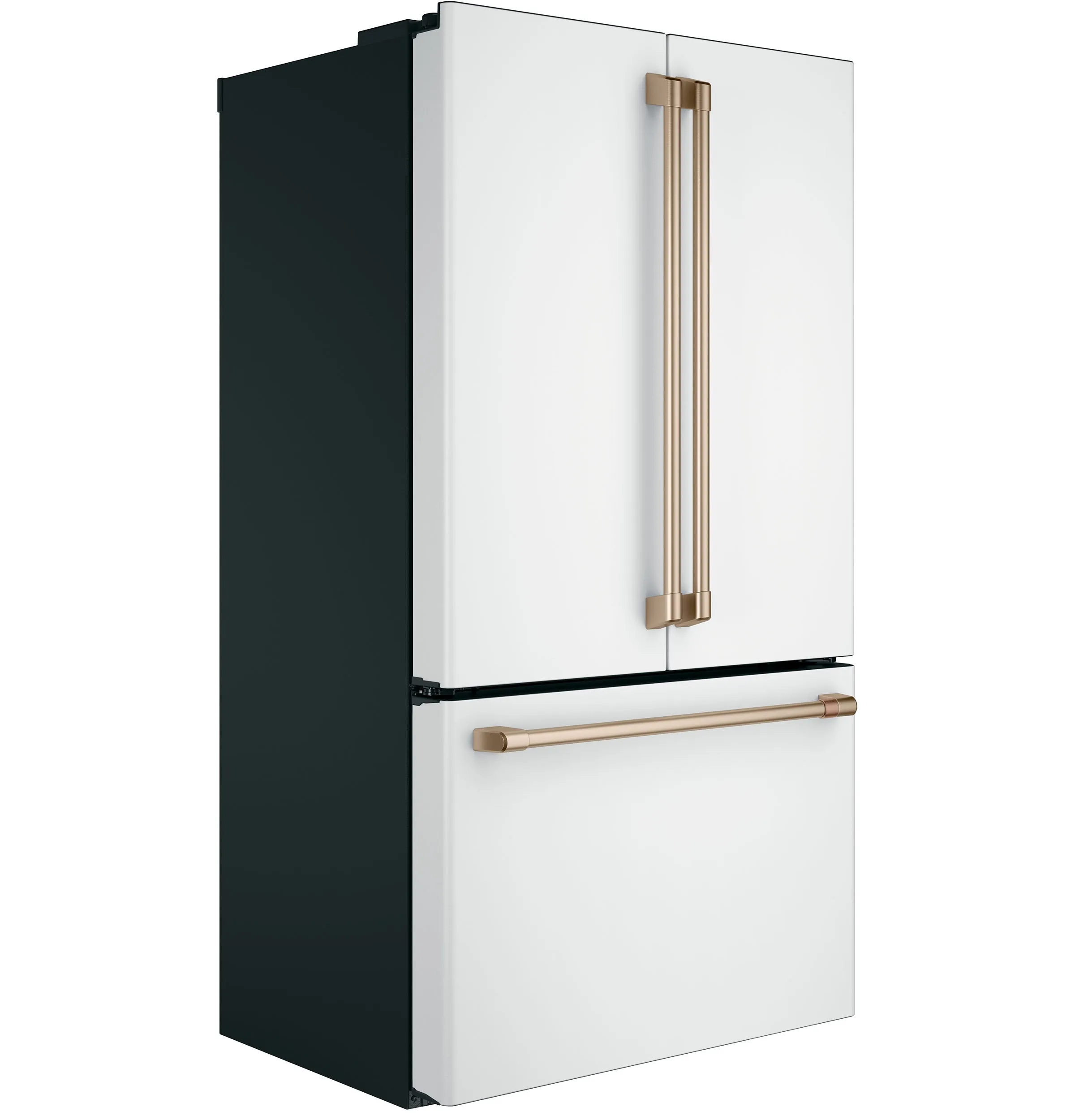 Café Matte White 36" Counter-Depth French-Door Refrigerator (23.1 Cu. Ft.) - CWE23SP4MW2