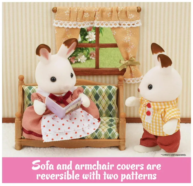 Calico Critters Comfy Living Room Set