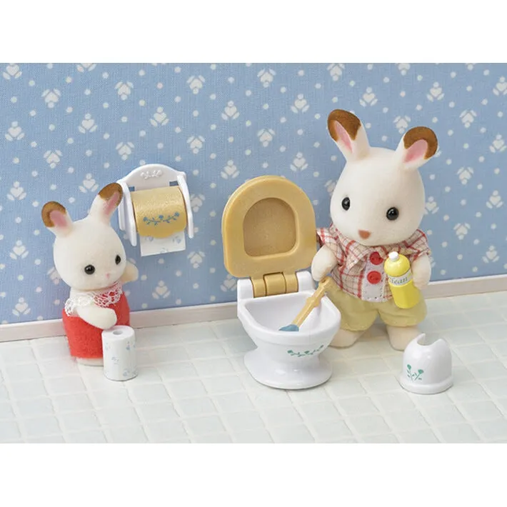 Calico Critters country bathroom set