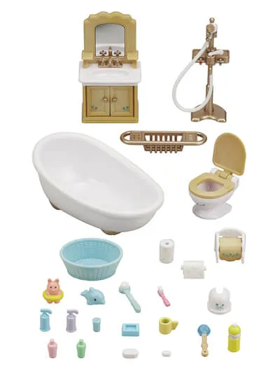 Calico Critters Country Bathroom