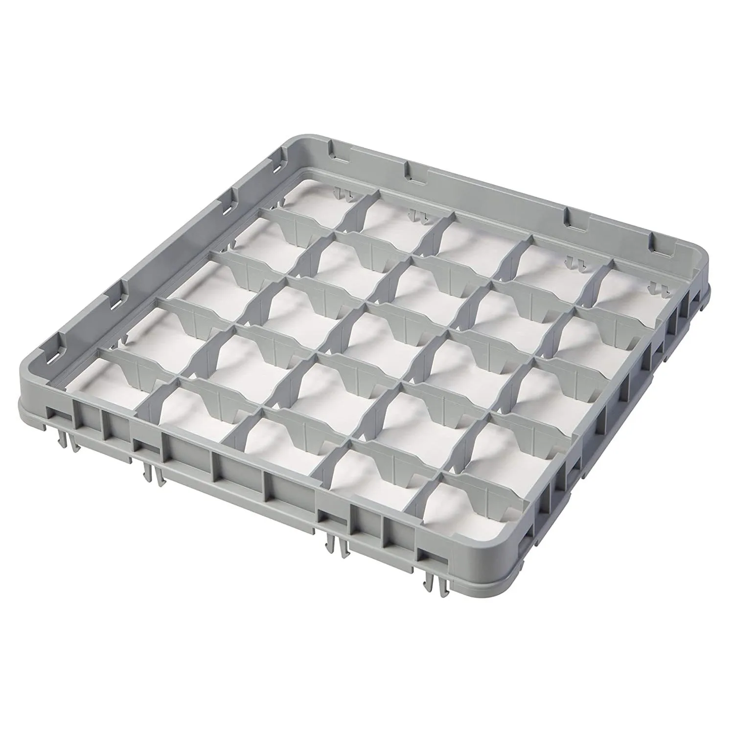 CAMBRO, 25-COMPARTMENT HALF DROP EXTENDER- SOFT GREY