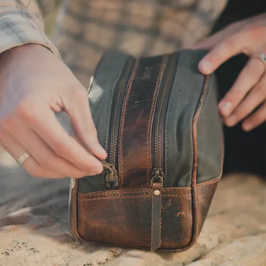 Canvas Dopp Kit