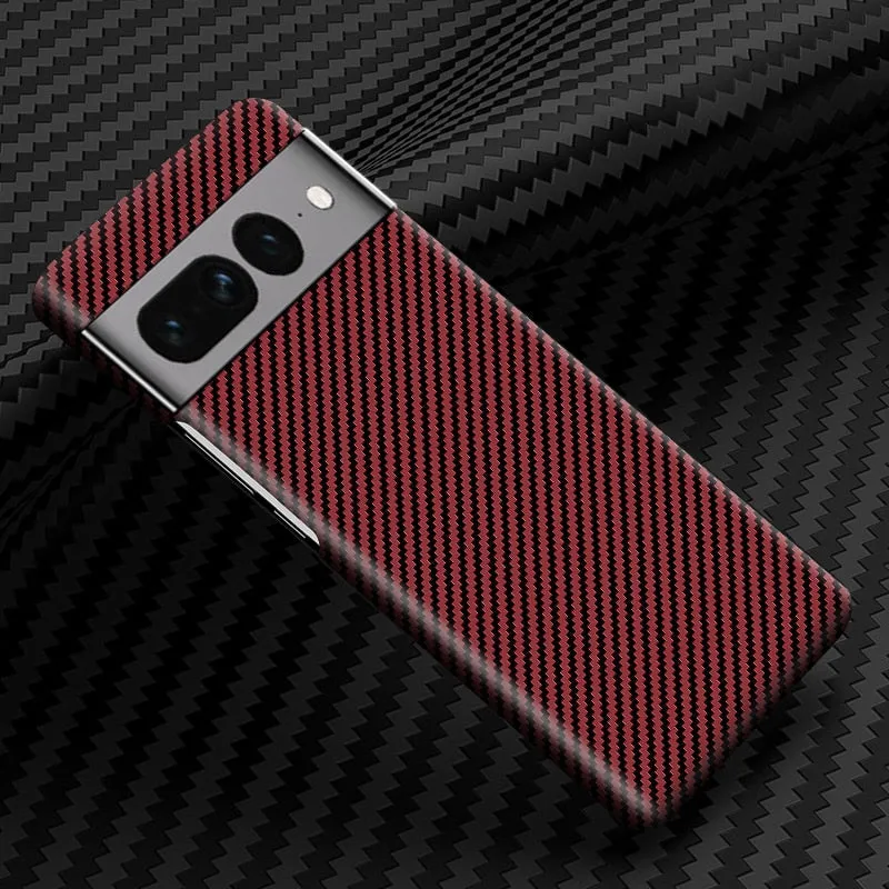 Carbon Fiber Phone Case For Google Pixel 7 8