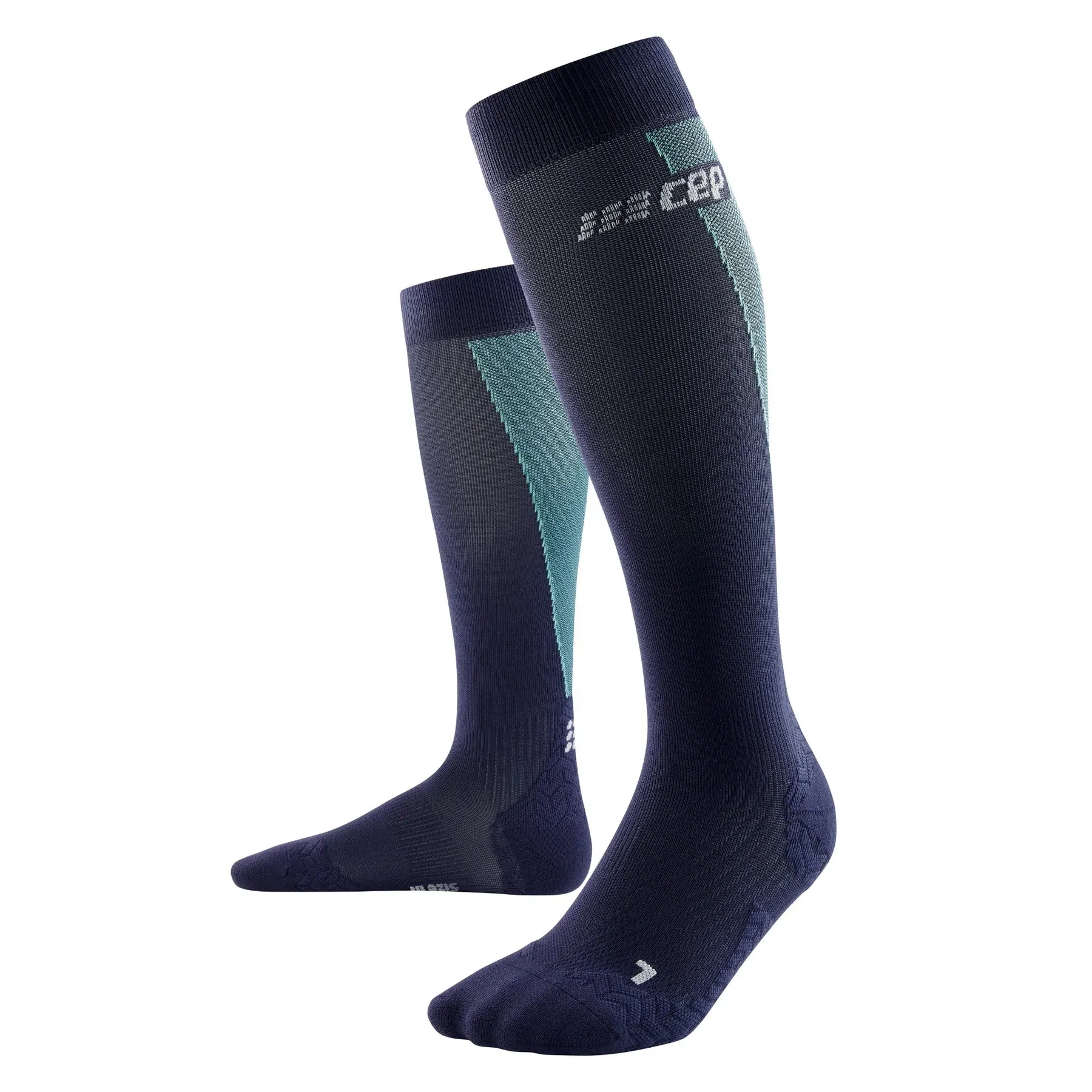 CEP | Ultralight Tall Compression Socks | Women's | Blue/Light Blue