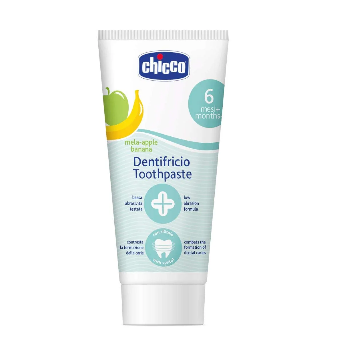 Chicco Toothpaste Apple Banana, 6m , 50ml