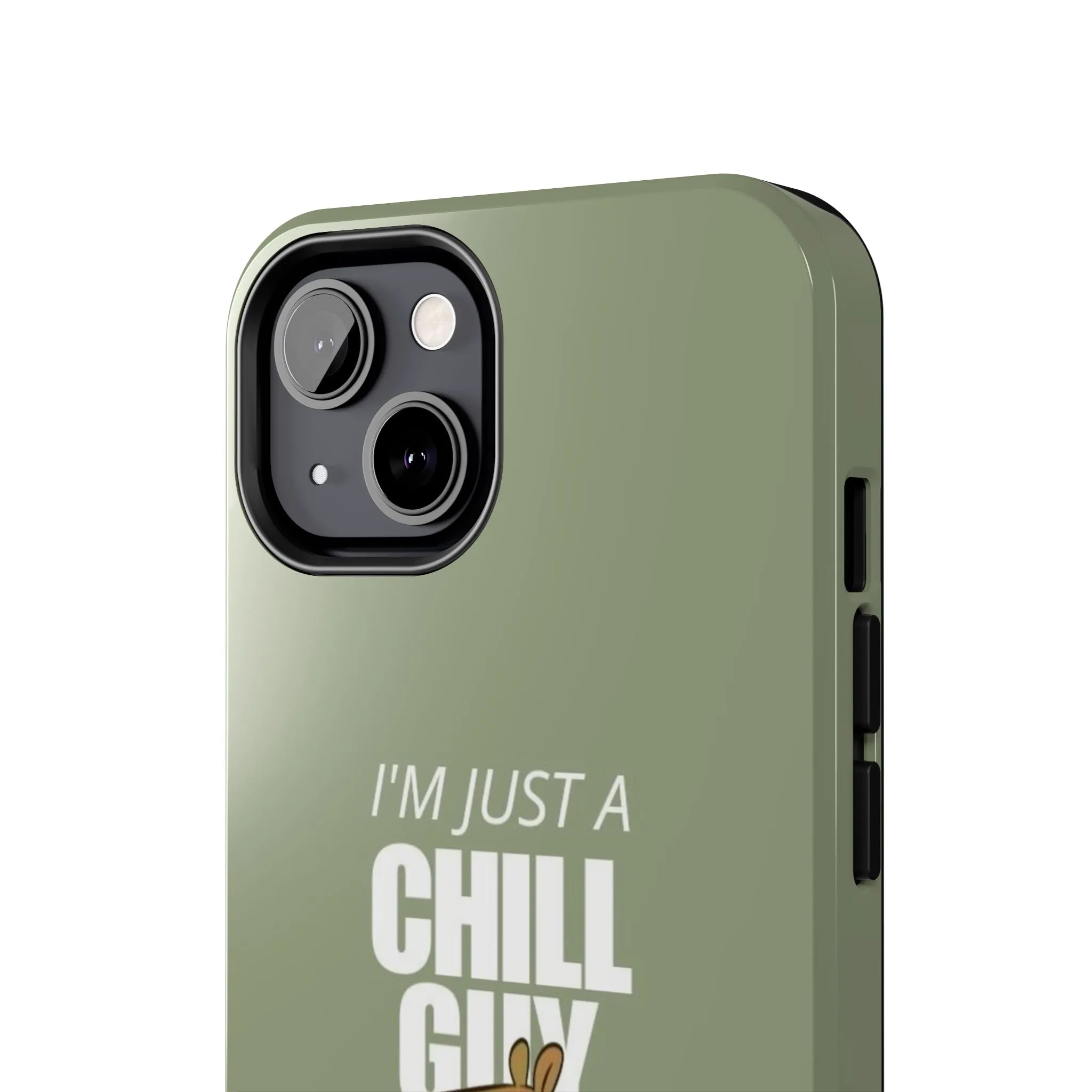 Chill Guy Meme Tough iPhone Cases