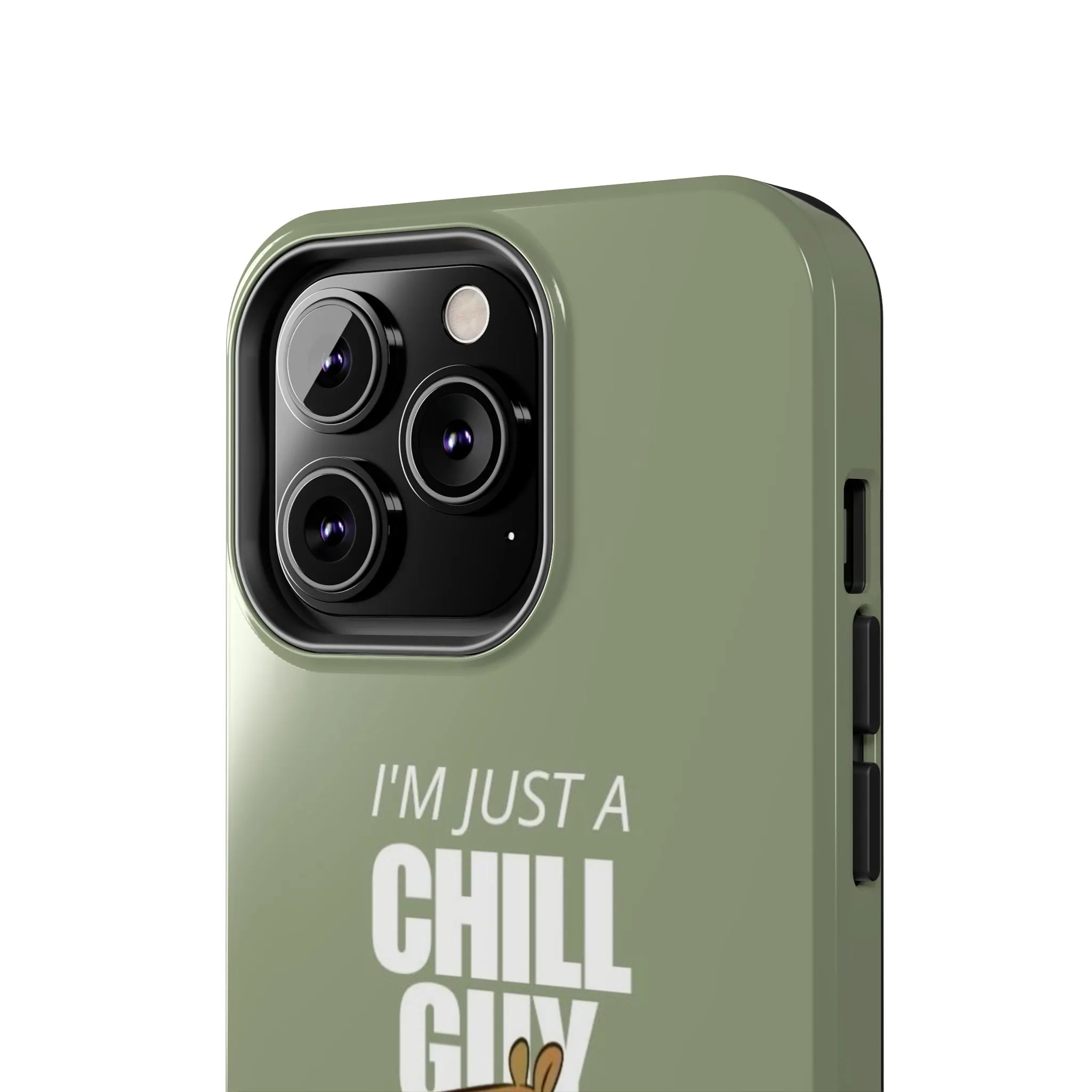 Chill Guy Meme Tough iPhone Cases