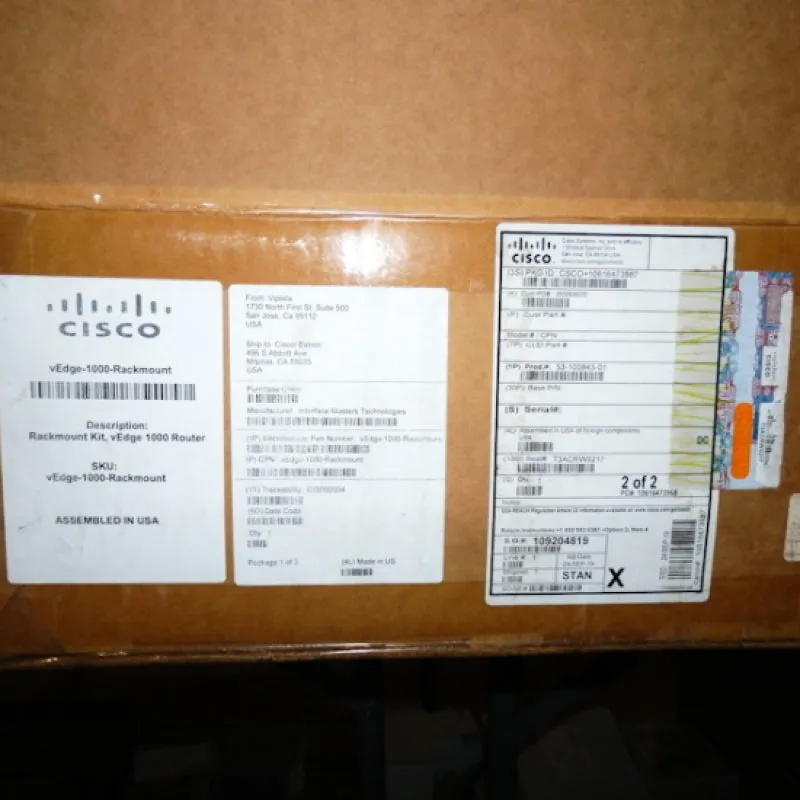 Cisco vEdge 1000 Router Rackmount Kit vEdge-1000-Rackmount