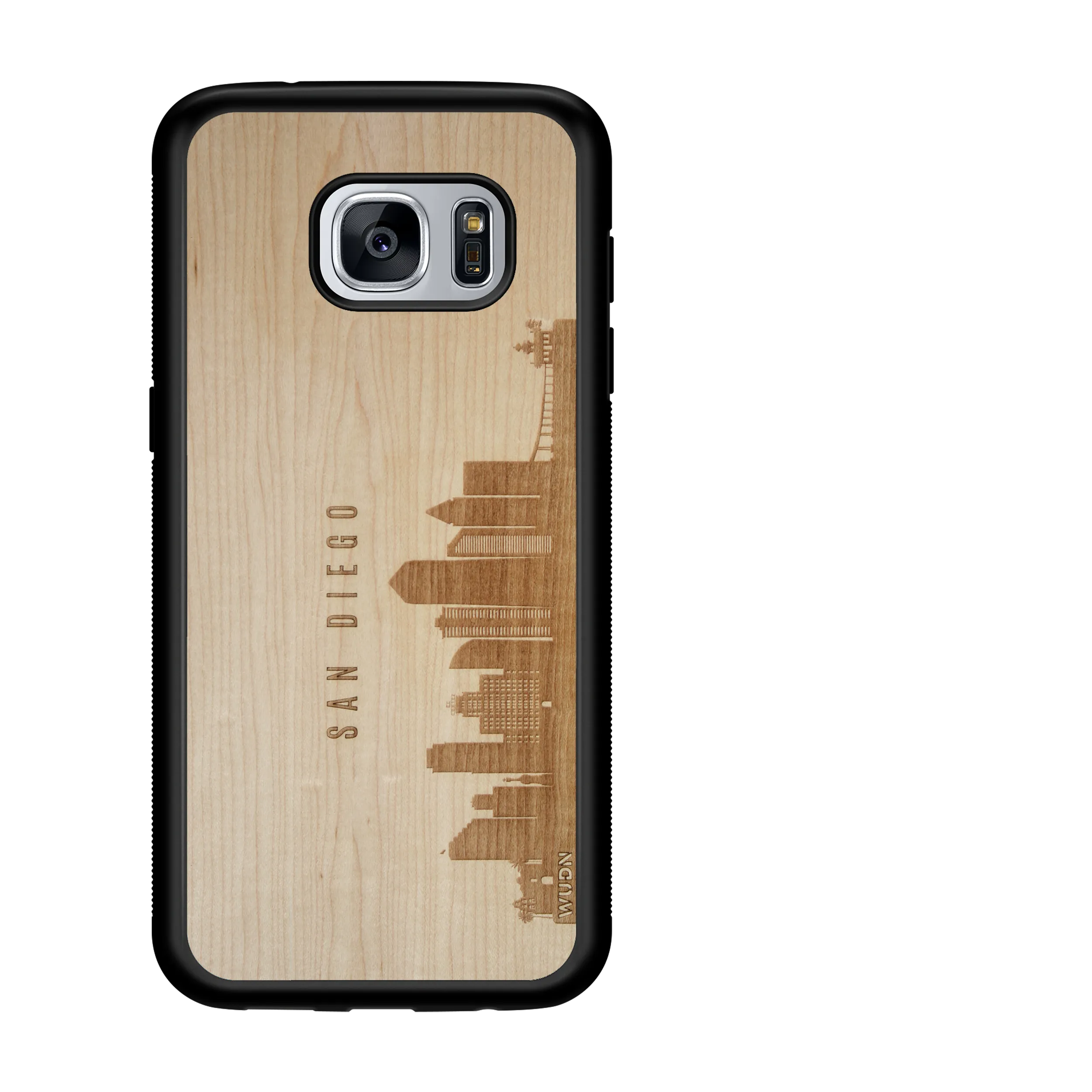 CityScape Wooden Phone Case | San Diego CA