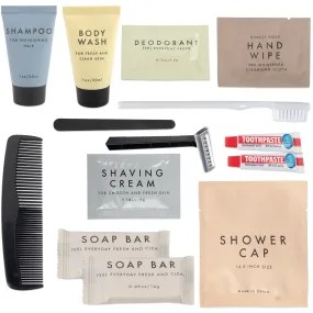 Classic 15 Piece Travel Hygiene Kit